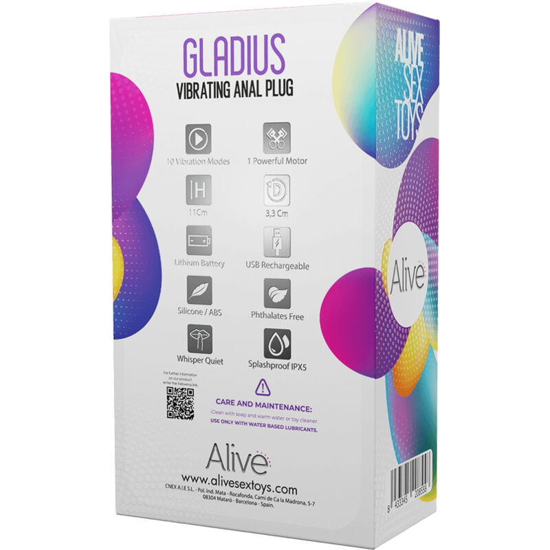 Gladius Vibrating Anal Plug