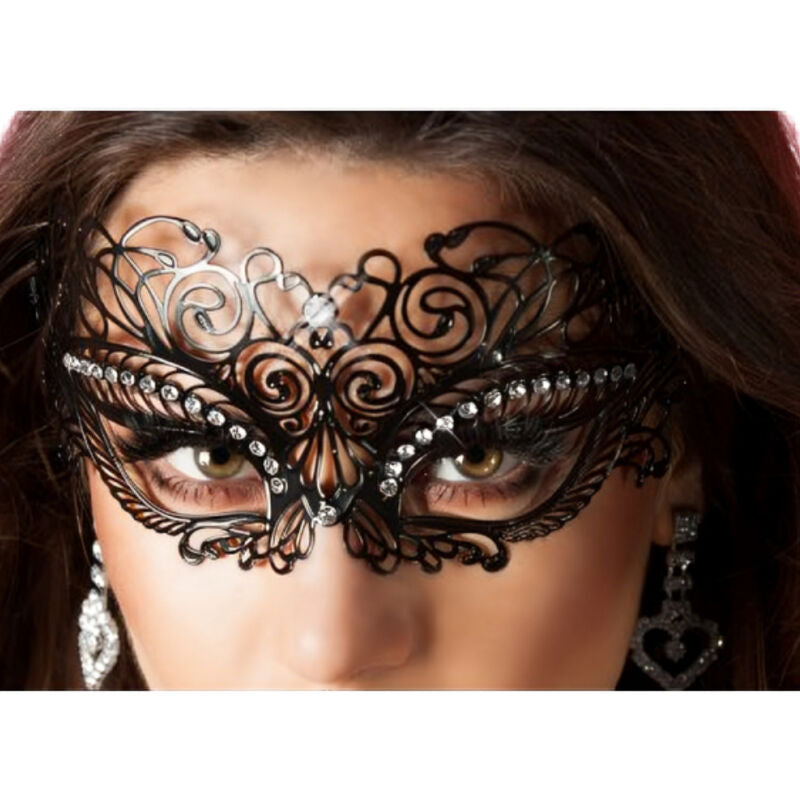 CR 3706 Black BDSM Face Mask
