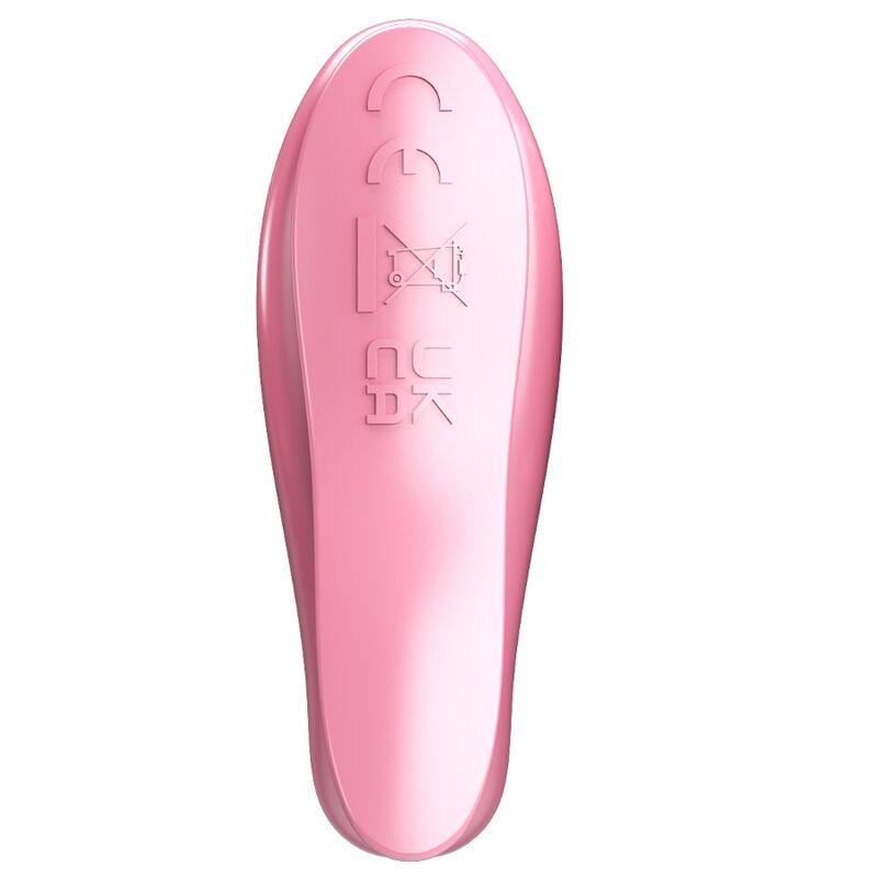 Pink Leaf Vibrating Nipple Clamps