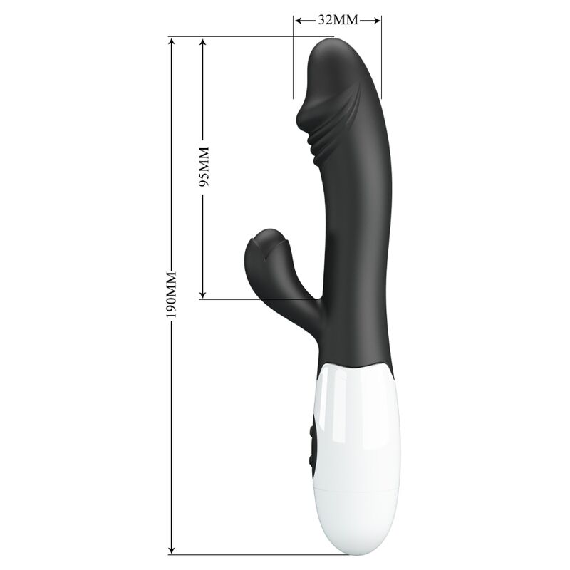 Vibrador para Punto G Snappy - Negro