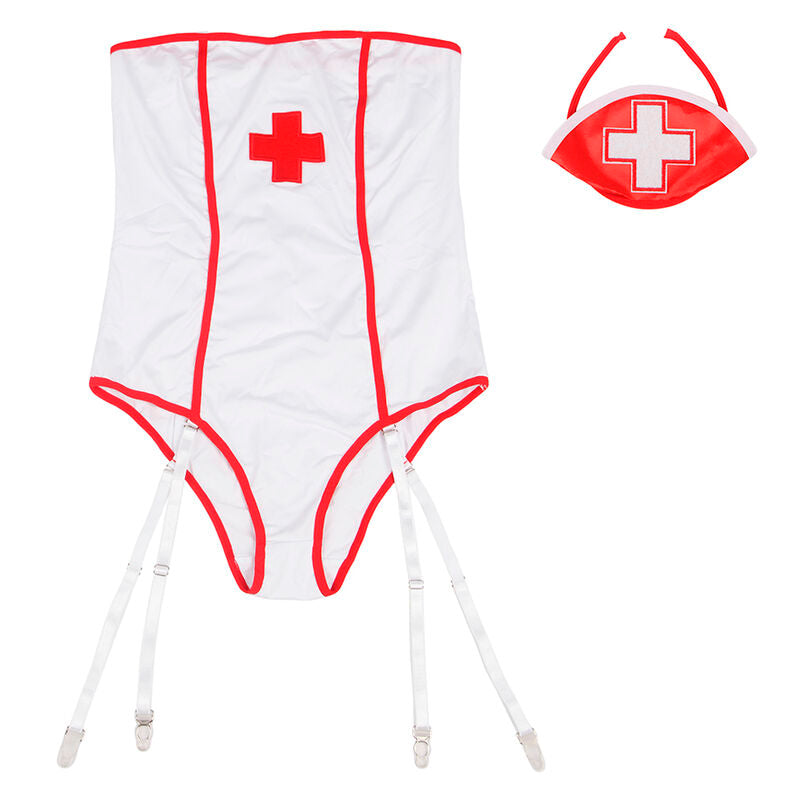 Sexy Nurse Teddy Lingerie S/M