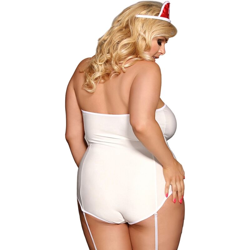 Alluring Nurse Teddy Costume L/XL
