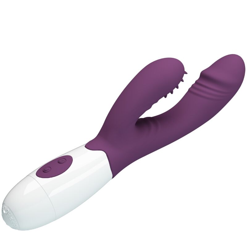 Vibrador para Coelho & Ponto G - Roxo