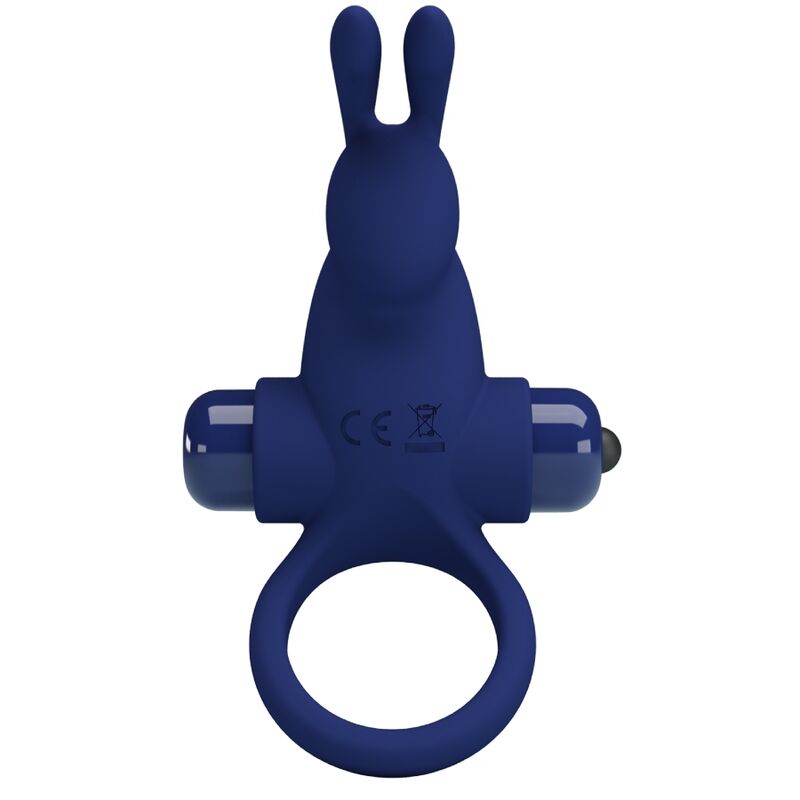 Jiro Rabbit Vibrating Ring - Blue