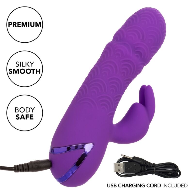 Vibrador Rabbit Maravilla de Manhattan Beach Púrpura