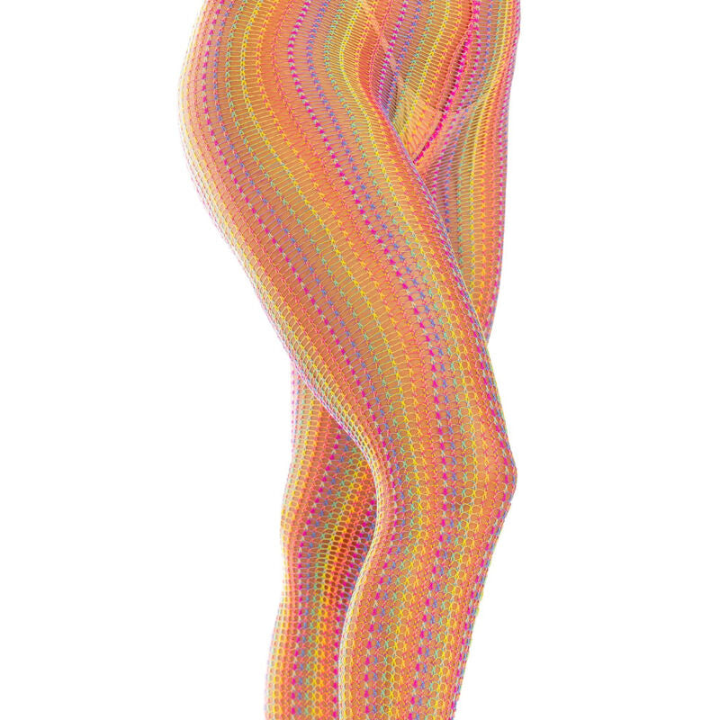 Seductive Multicolor Crochet Stockings