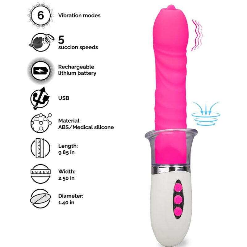 Liberty Vibrator & Thrusting Tongue | Dual Pleasure Adult Toy by Armony Mantsy Liberty Vibrator & Thrusting Tongue | Dual Pleasure Adult Toy by Armony Mantsy