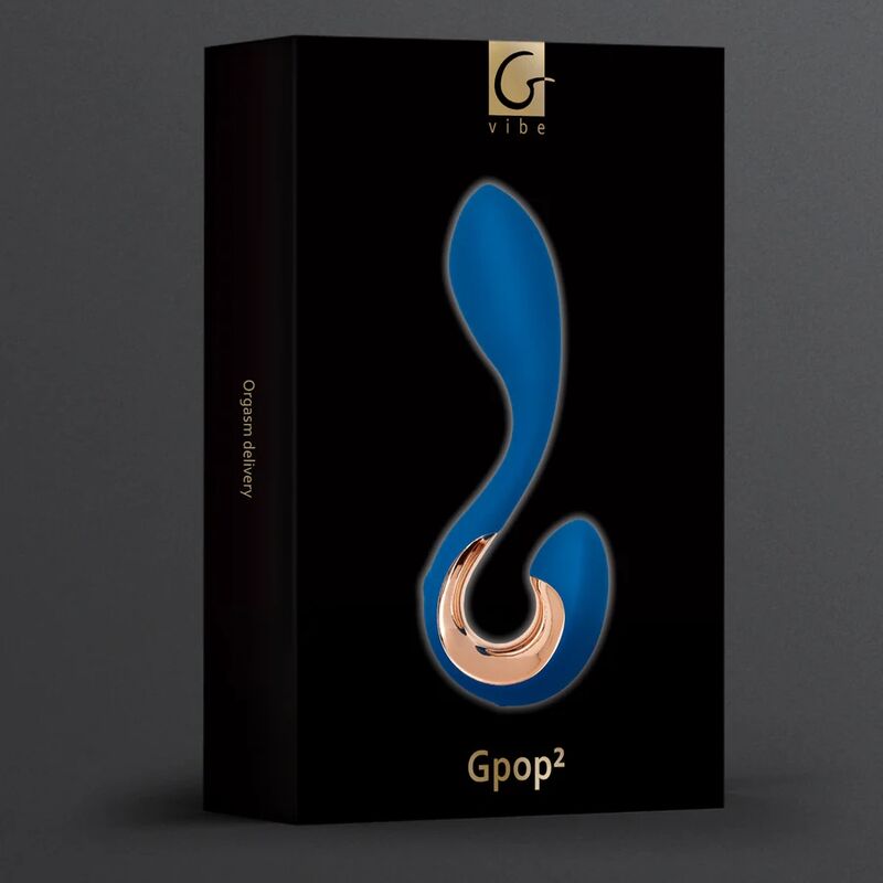 Gpop 2 Vibrador de Ponto G & P - Azul Índigo