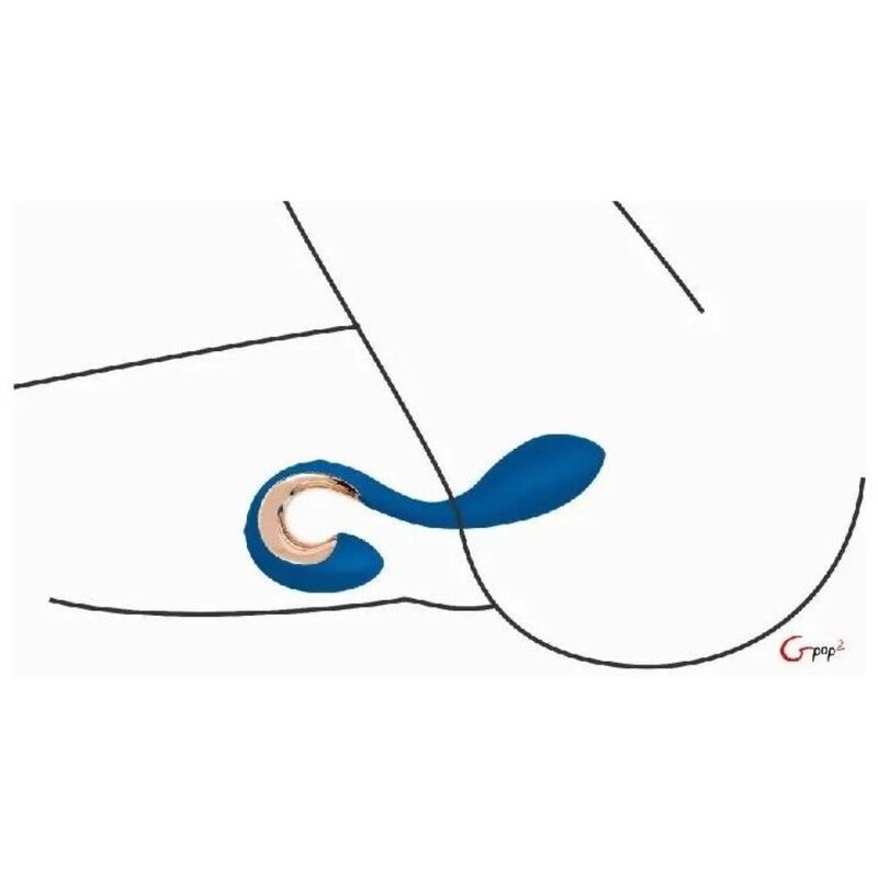 Gpop 2 Vibrador de Ponto G & P - Azul Índigo