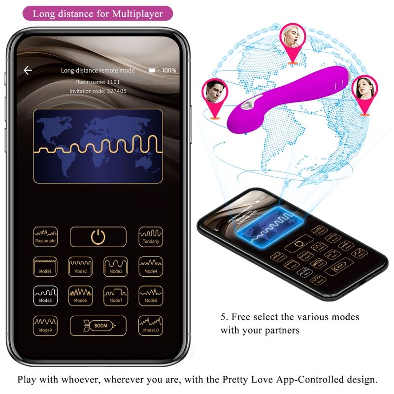 Hector Electroshock Vibrator with App