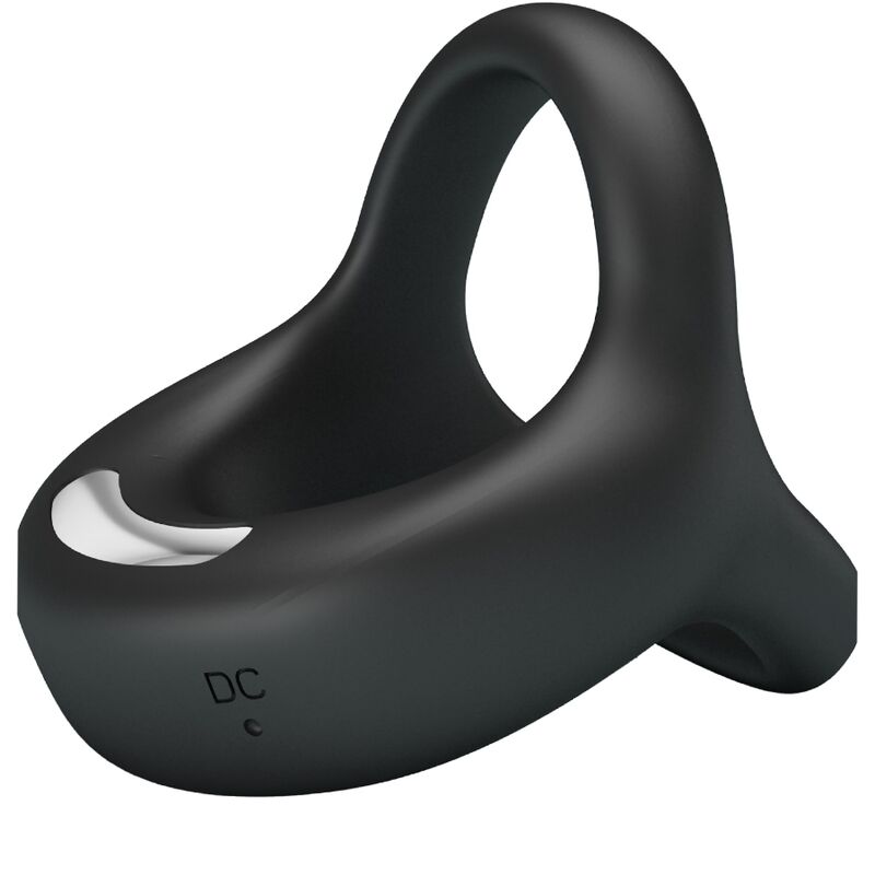 Elliott Black Vibrating Cock Ring