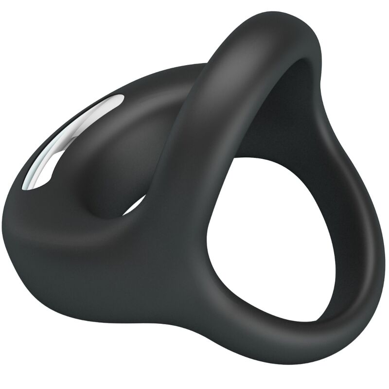 Elliott Black Vibrating Cock Ring