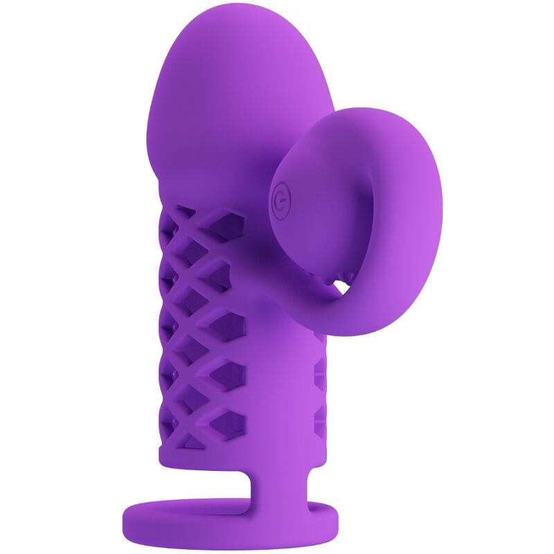 Extensión de Manga para Pene Color Morado Harden