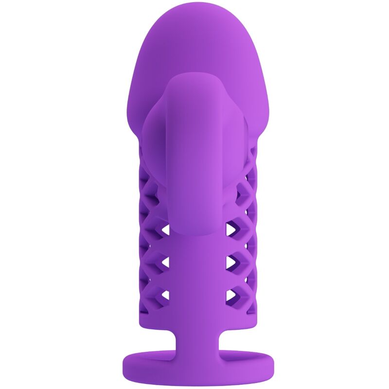 Extensión de Manga para Pene Color Morado Harden