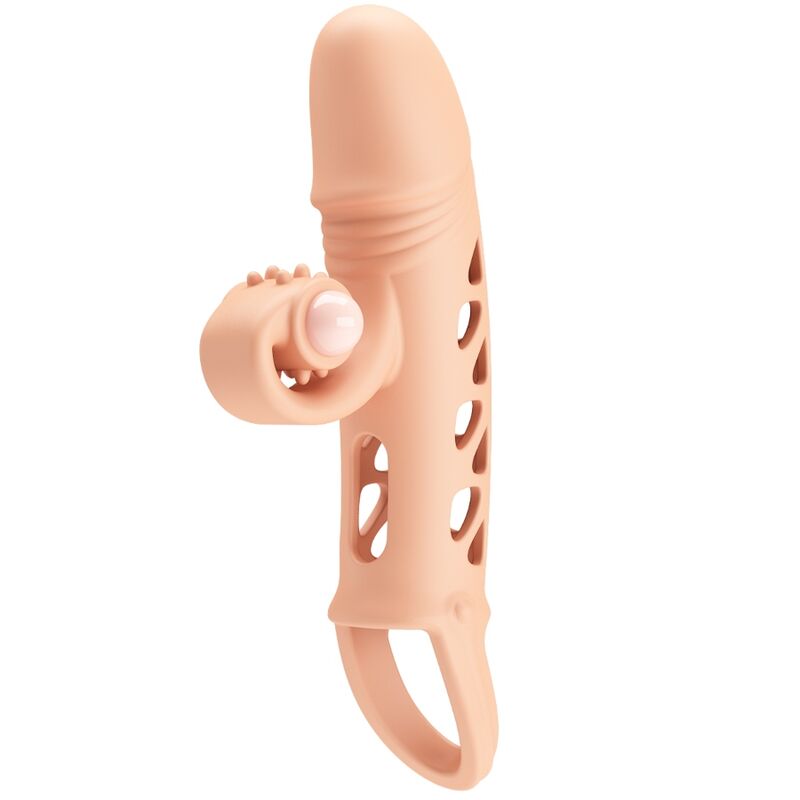 Flesh Extended Sleeve Penis Enhancer