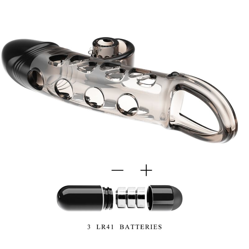 Black Extended Sleeve for Intimate Play