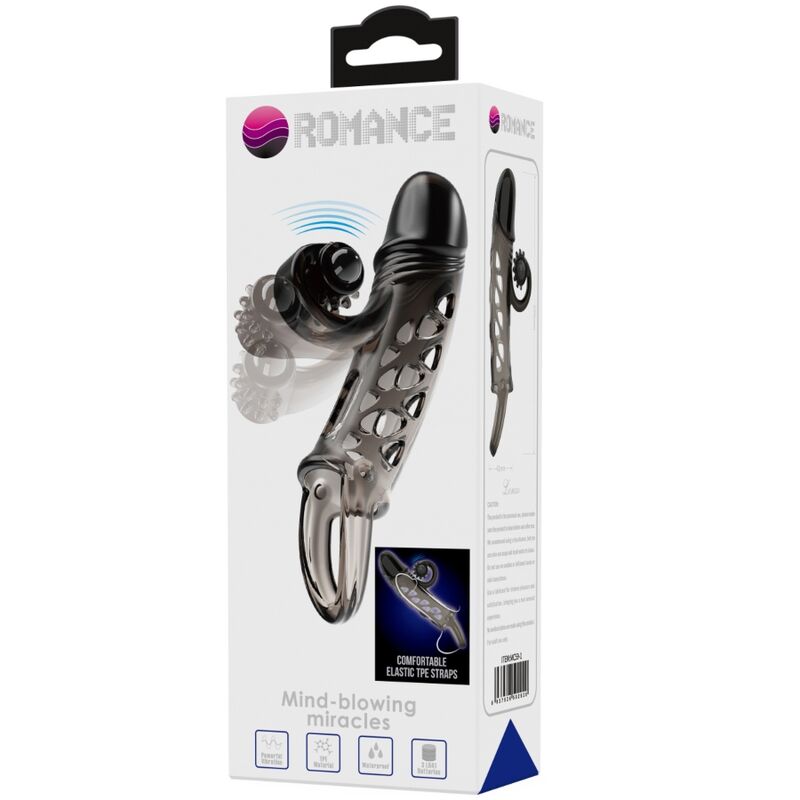 Black Extended Sleeve for Intimate Play