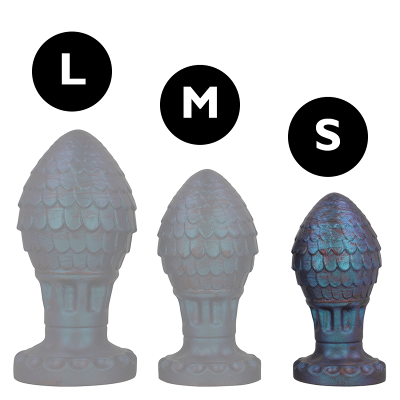 Huevo de Dragón Vrakos Plug Anal Tamaño S