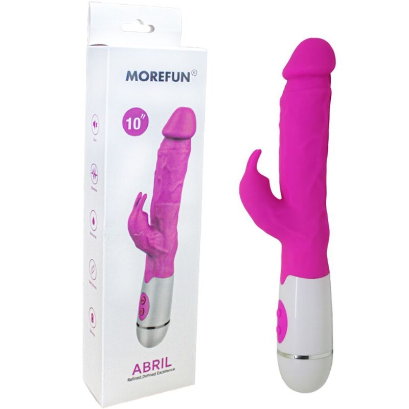 Vibrador Rabbit Abril - 16 Velocidades Rosa