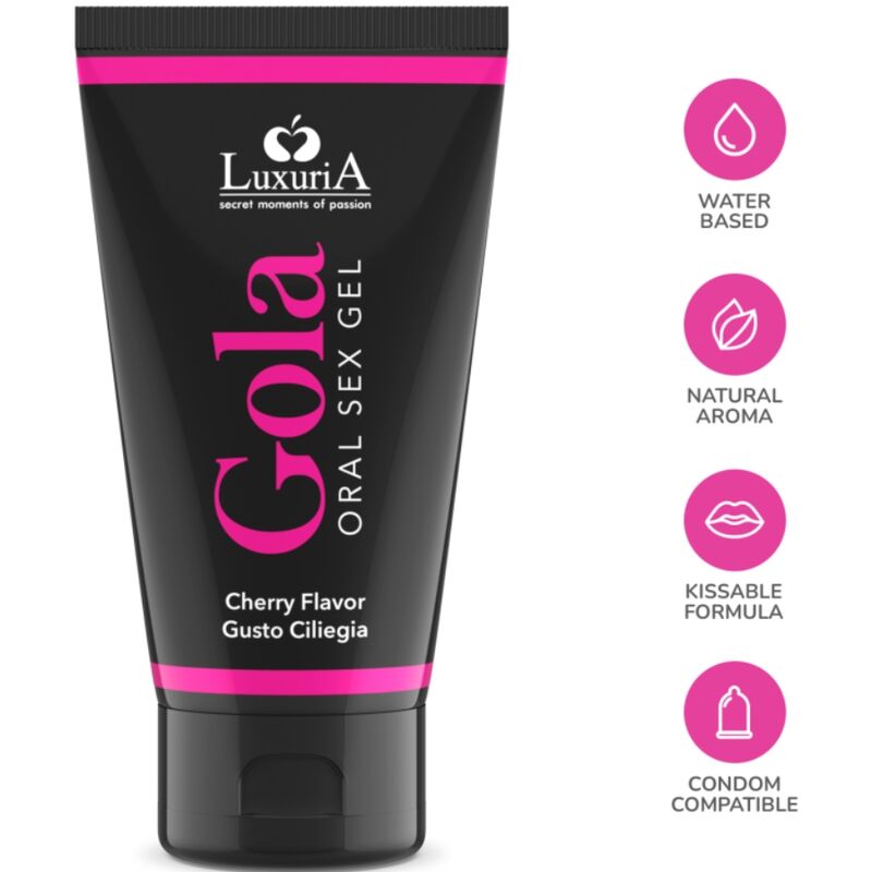 Cherry Flavored Oral Sex Gel - 50ml