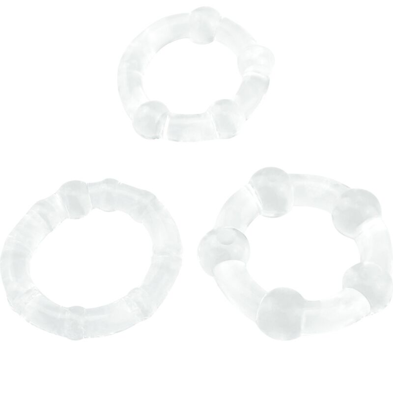 Titan Love Flesh Beaded Cock Ring