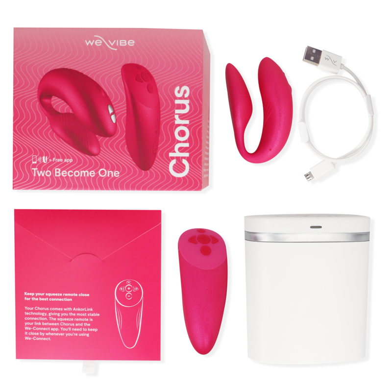 Chorus Couples Vibrator with Squeeze Control