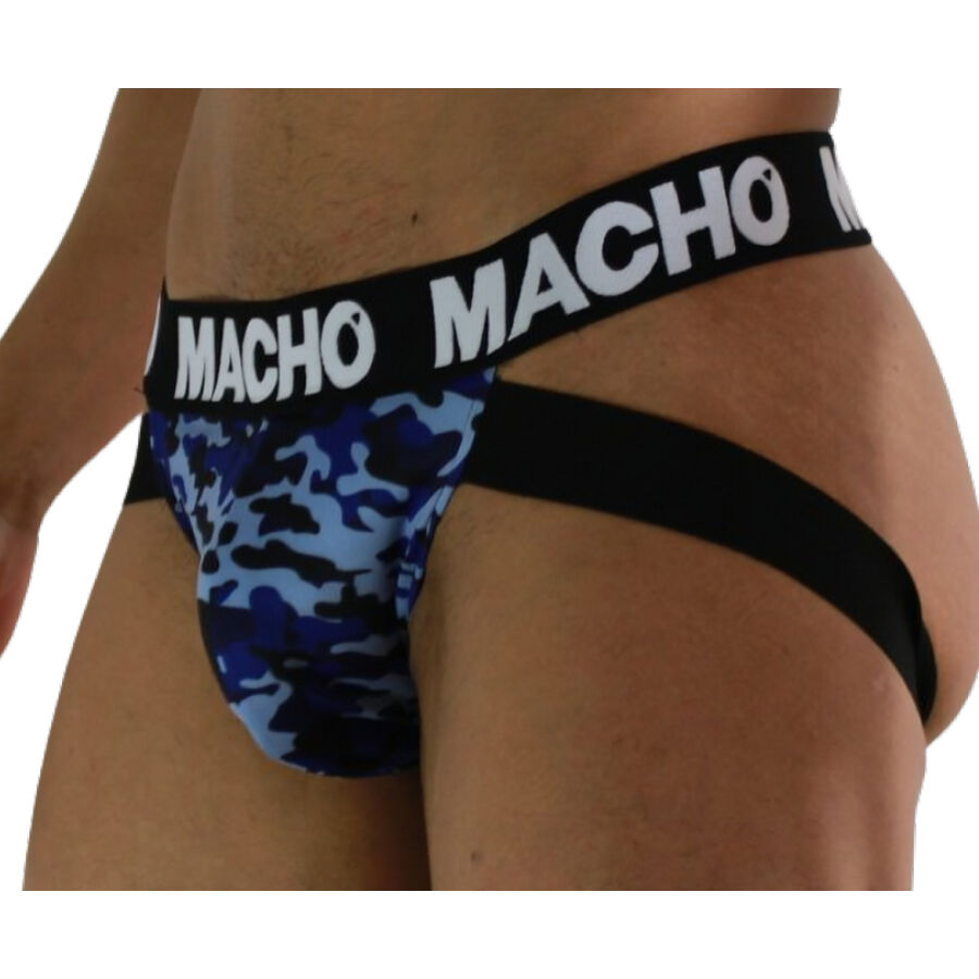 Mx28Ma Military Blue Jockstrap - L