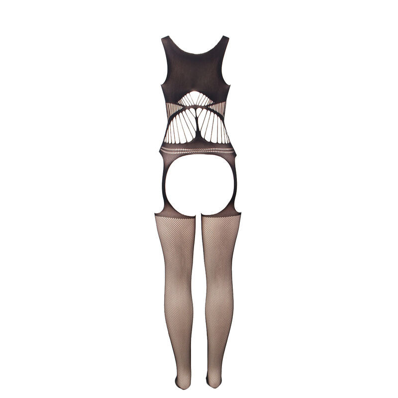 Black Fishnet Crotchless Bodystocking