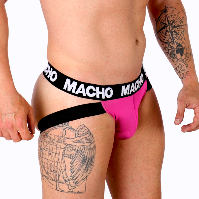 Mx28Fr Pink Neon Jockstrap - Size L