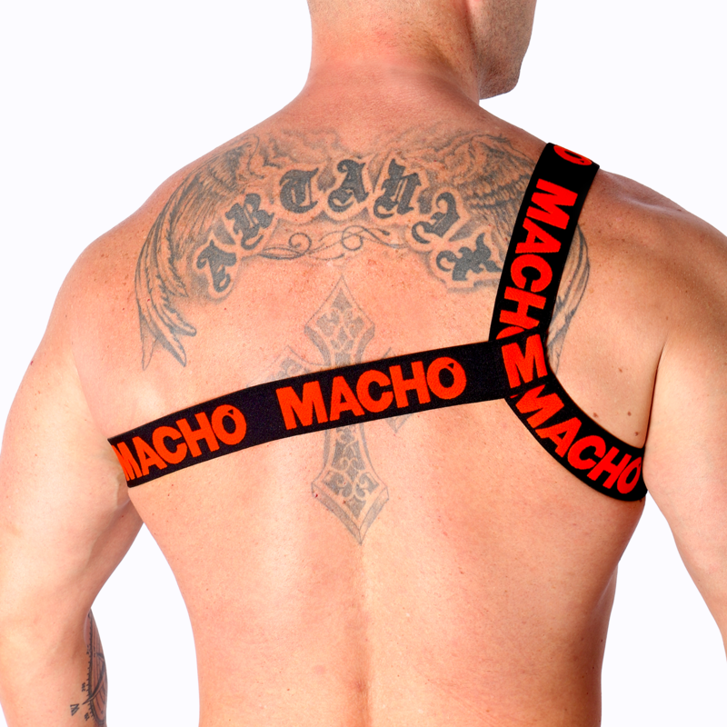 Seductive Red Roman Harness L/XL