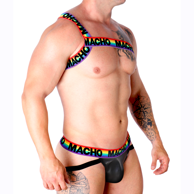 Roman Pride Harness Lingerie S/M