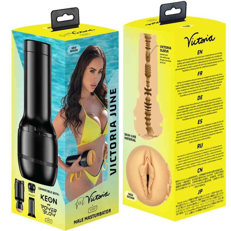 Victoria June Realistic Pocket Stroker