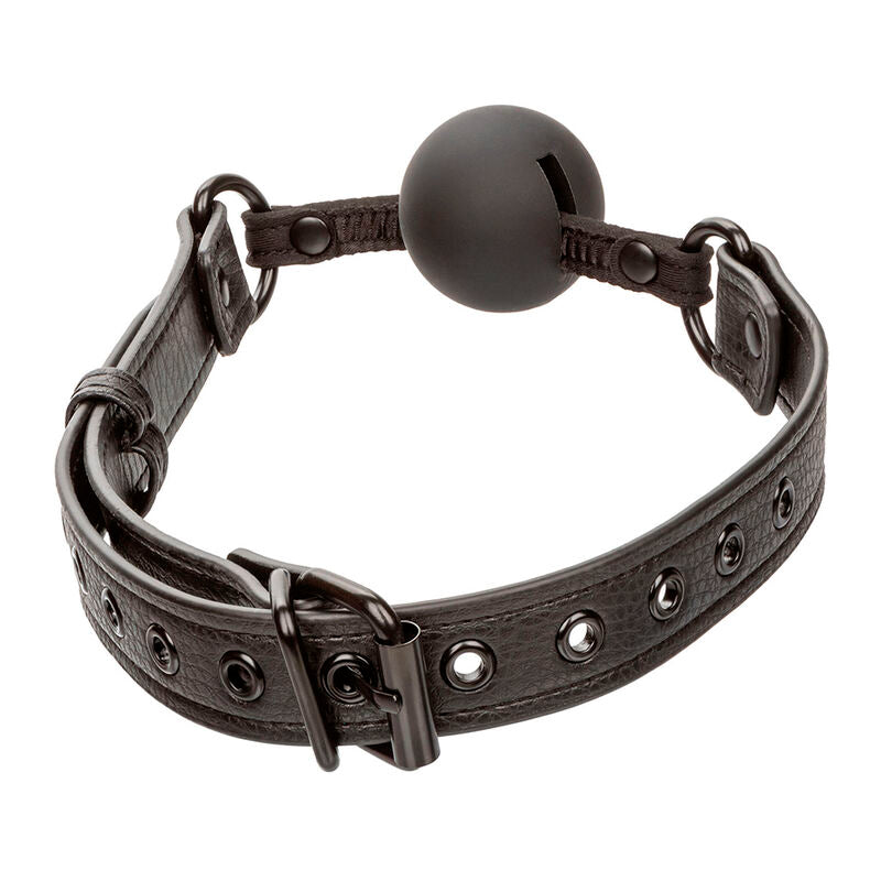 Nocturnal Silicone Ball Gag - Black