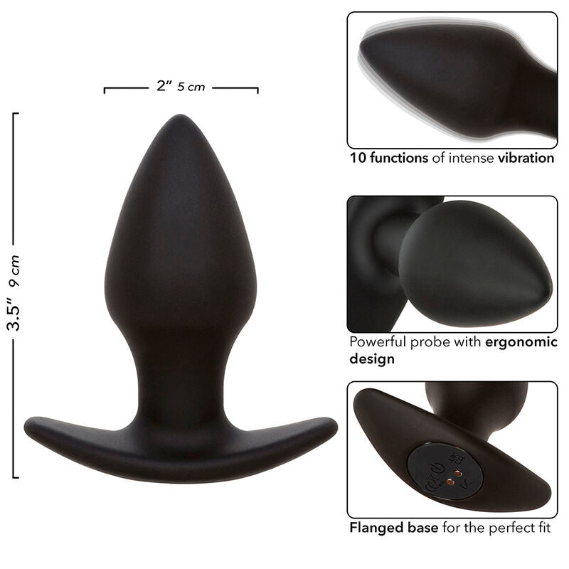 Rock Bottom Vibrating Silicone Anal Plug