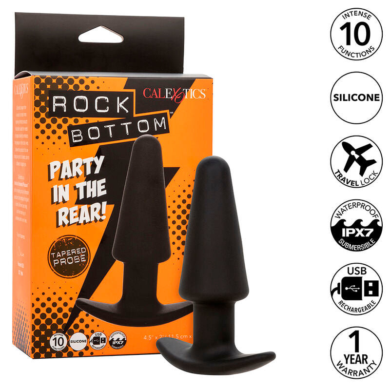 Rock Bottom Tapered Vibrating Anal Plug