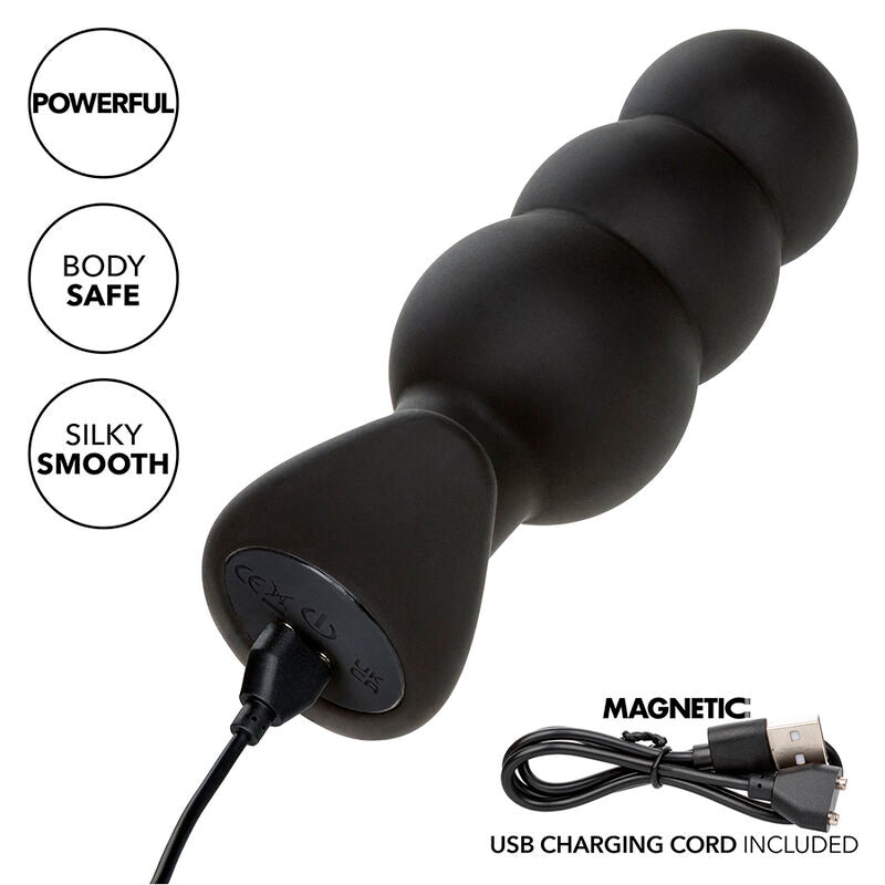 Rock Bottom Beaded Anal Plug 10 Vibrations