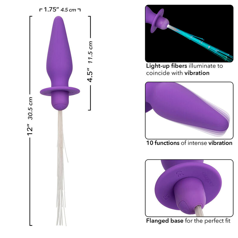 Southern Lights Vibrating Anal Plug