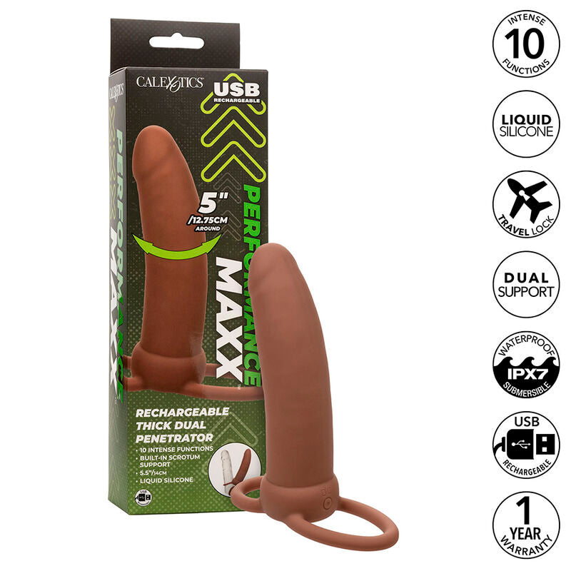 Maxx Thick Dual Penetrator Vibrator