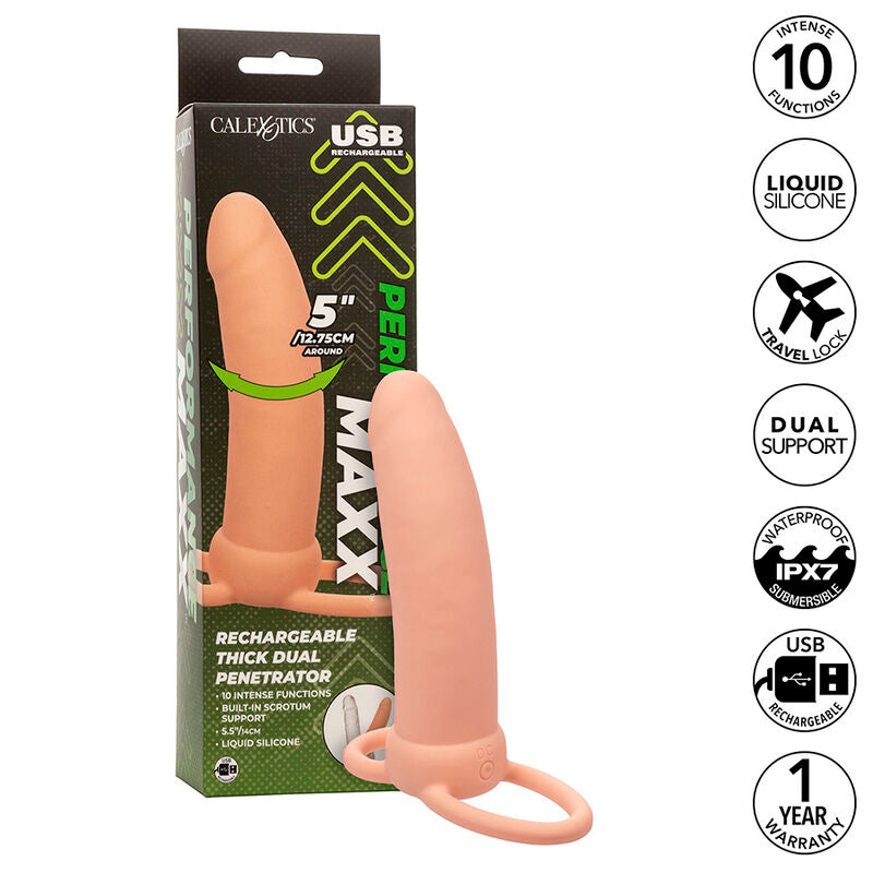 Maxx Thick Dual Penetrator Vibrator