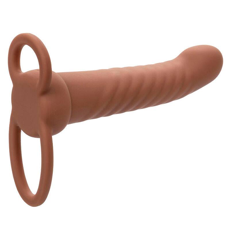 Maxx Ribbed Dual Penetrator with 10 Vibrations