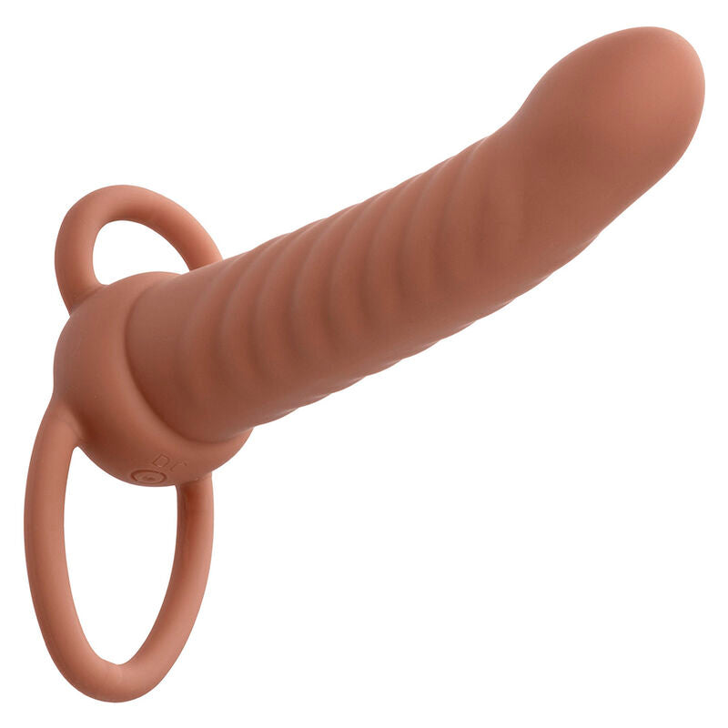 Maxx Ribbed Dual Penetrator with 10 Vibrations