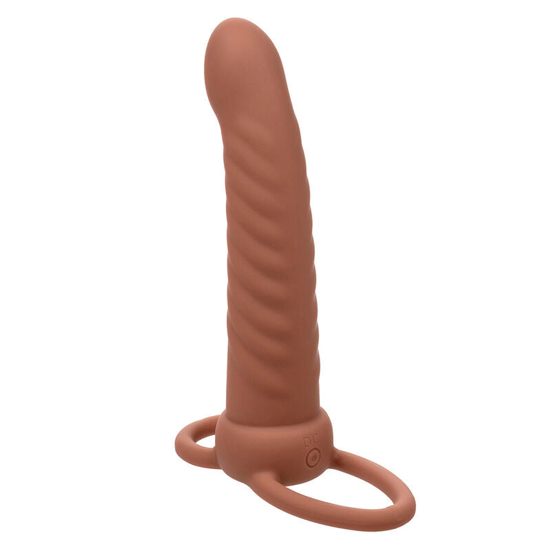 Maxx Ribbed Dual Penetrator with 10 Vibrations