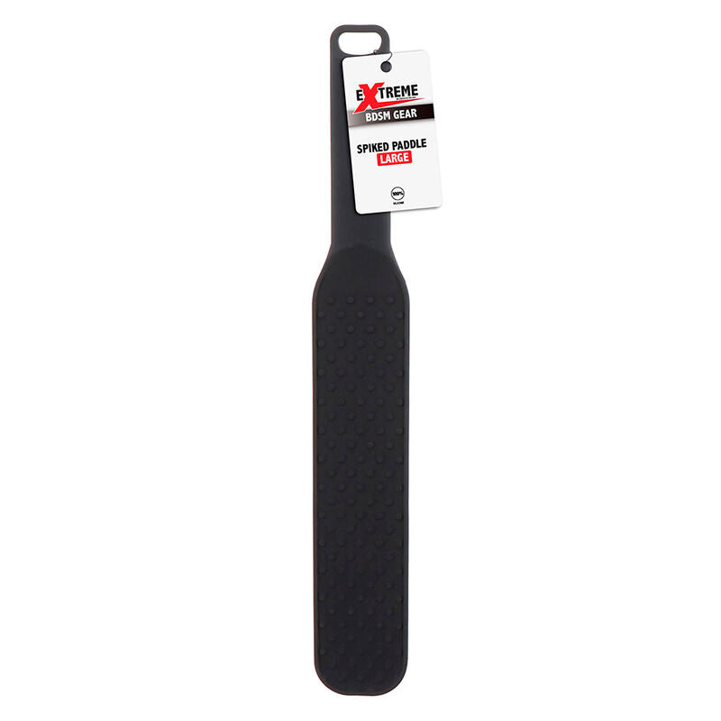 Large Black Extreme Spiked Paddle