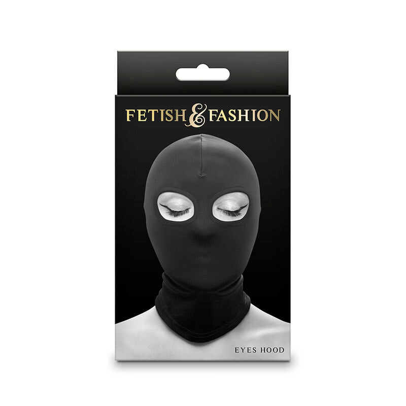 Black Nylon Hood with Eyeholes