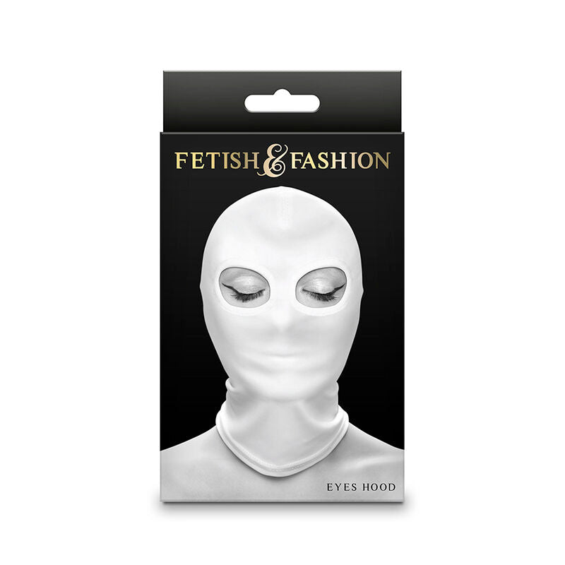 White Nylon Eyes Hood Lingerie