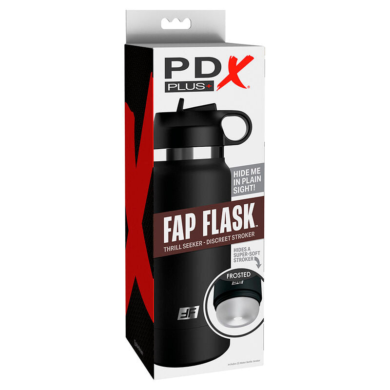 Fap Flask Discreet Clear Stroker