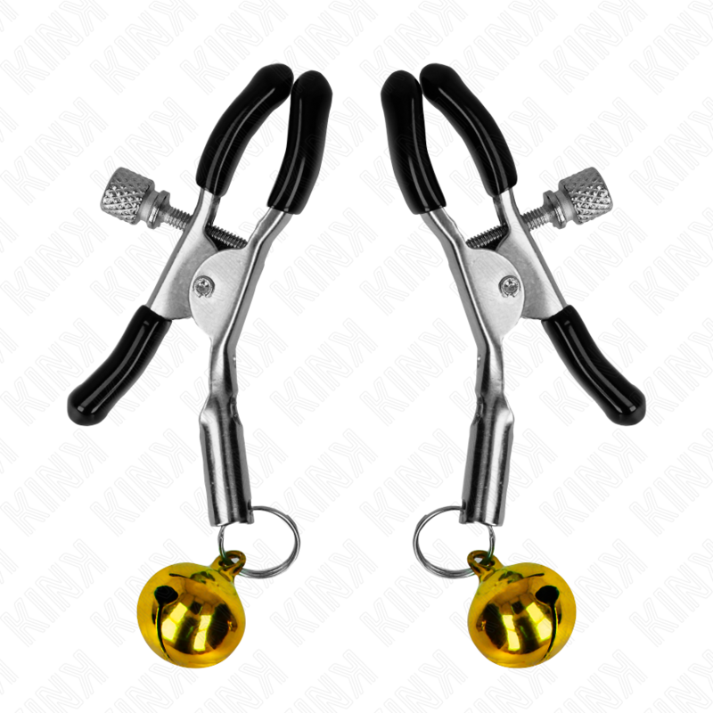Gold Bell Nipple Clamp - 6cm