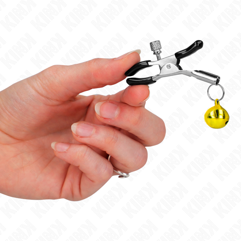 Gold Bell Nipple Clamp - 6cm