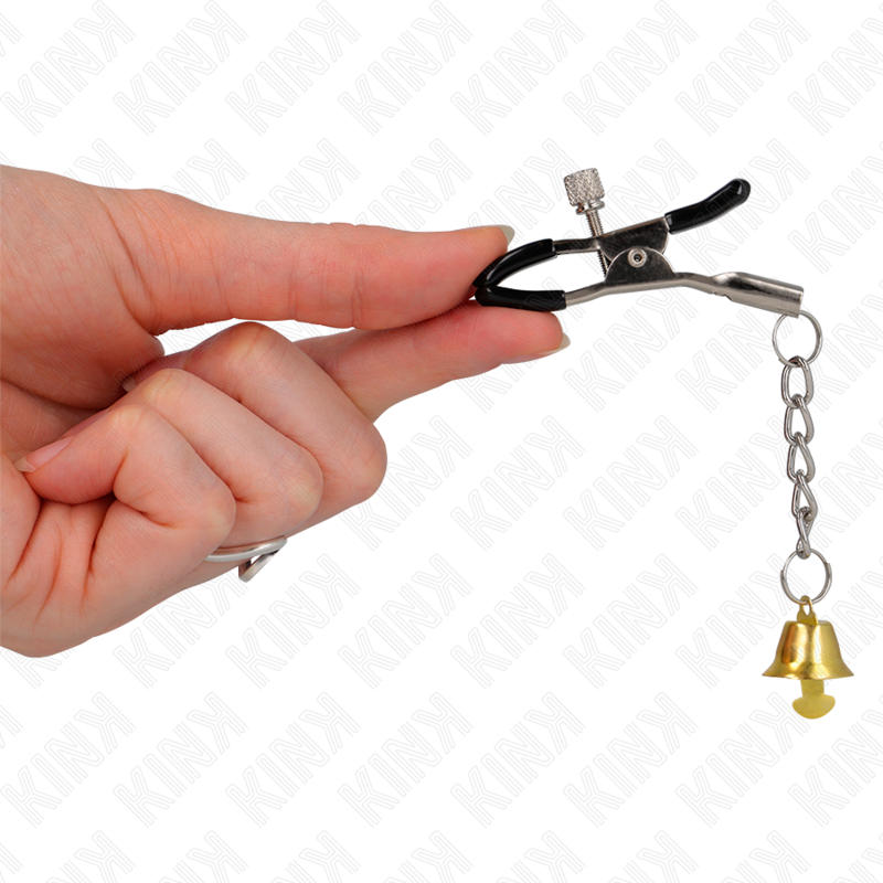 Gold Bell Nipple Clamps 6cm