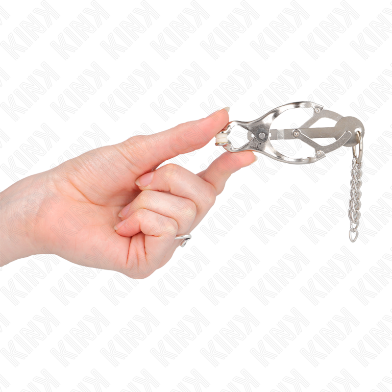 Japanese Clover Nipple Clamps with Chains